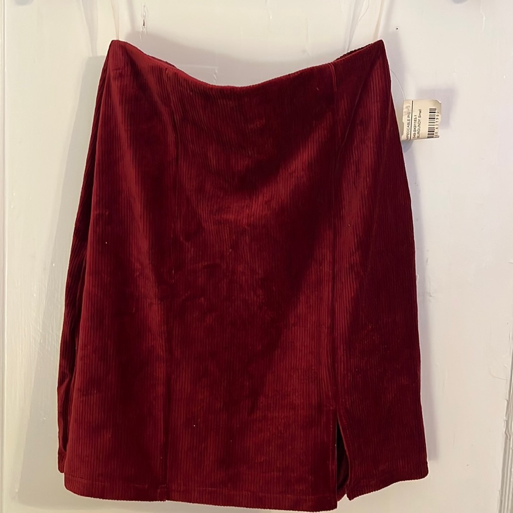Impeccable Pig suede skirt size S